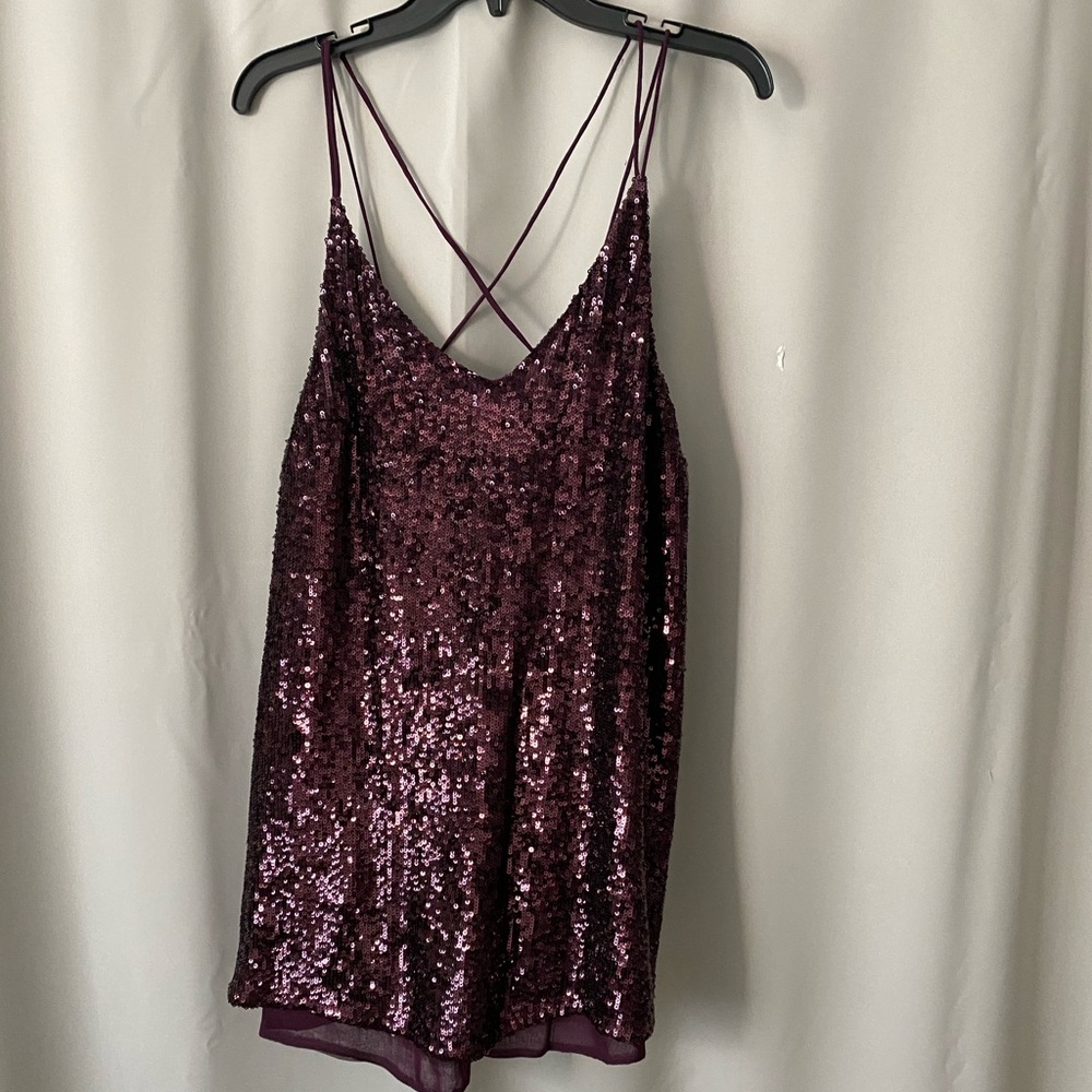 Free people sequin mini dress